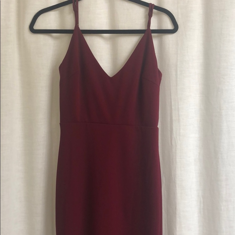 Lulu’s Red Formal Gown